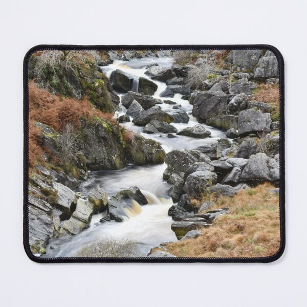 Item preview, Fast Flowing River near the Claerwen Reservoir and Dam near Rhayader designed and sold by Cameranick.