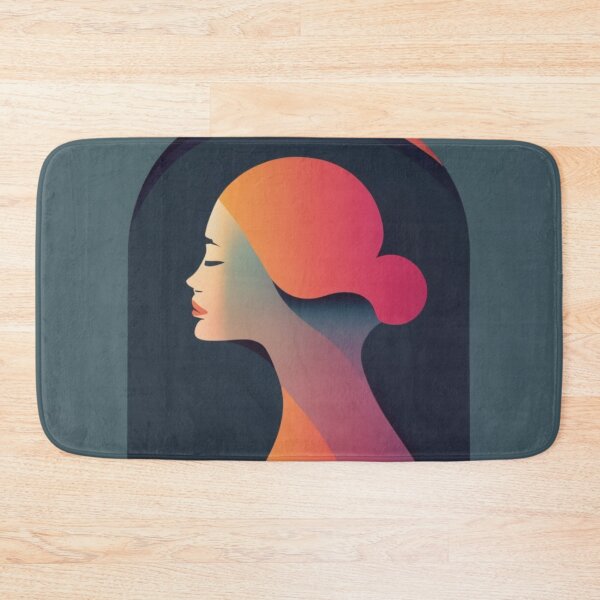 Item preview, Woman's silhouette in sunset tones designed and sold by Magico Paco.