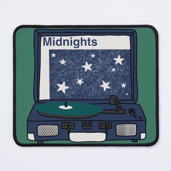 Item preview, Record player Midnights Taylor Swift Jade green designed and sold by ScarletDesigns3.