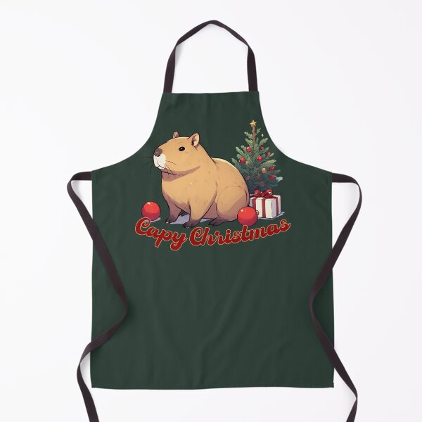 Item preview, Capy Christmas! A Festive Capybara designed and sold by WhatsUpStyle.