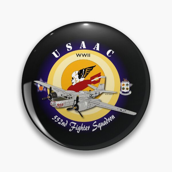 Artikelvorschau, AAC – 552. Jagdbombergeschwader des Zweiten Weltkriegs entworfen und verkauft von Military Insignia Products.
