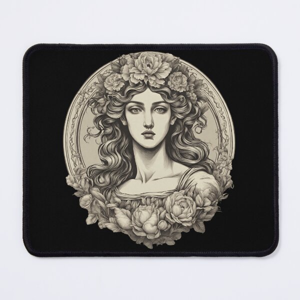 Item preview, Art Drawing of Goddess Persephone Lore Olympus Fanart designed and sold by TheLocoShop.