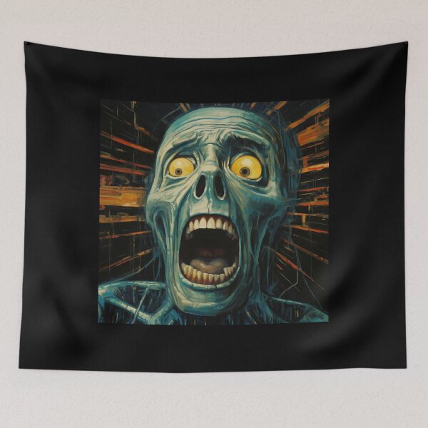 Item preview, Horror Unleashed - Frightening Specter Art Print designed and sold by SmartDesignByBB.