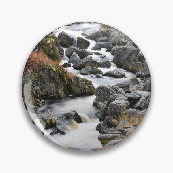 Item preview, Fast Flowing River near the Claerwen Reservoir and Dam near Rhayader designed and sold by Cameranick.