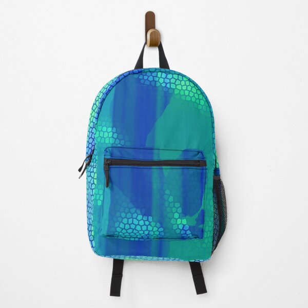Item preview, I Am Blue Abstract Self-Portrait designed and sold by DWillsArt.