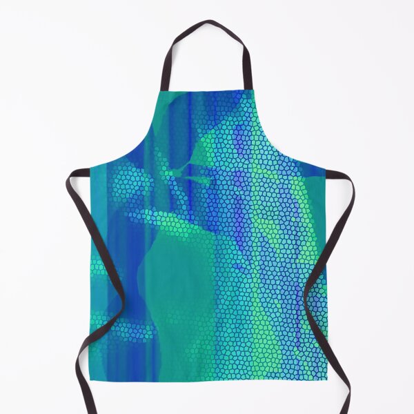 Item preview, I Am Blue Abstract Self-Portrait designed and sold by DWillsArt.