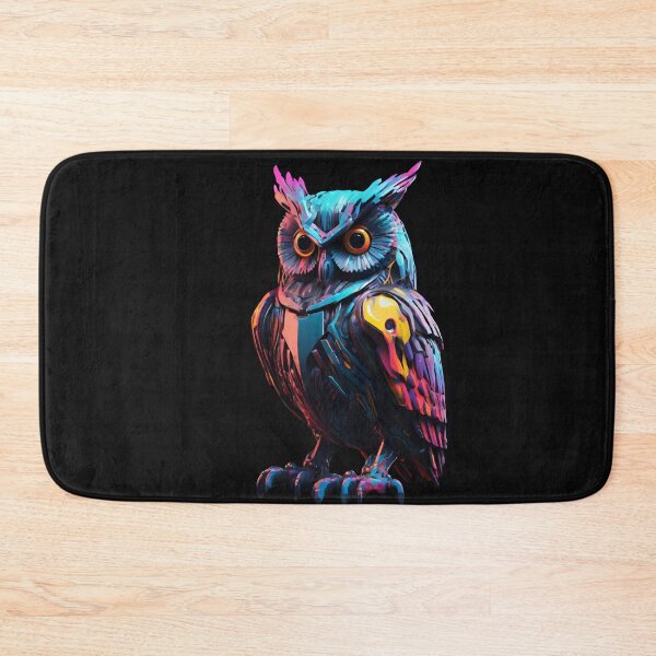 Item preview,  Owl Cyberpunk Beautiful Colours designed and sold by Aquillashop.