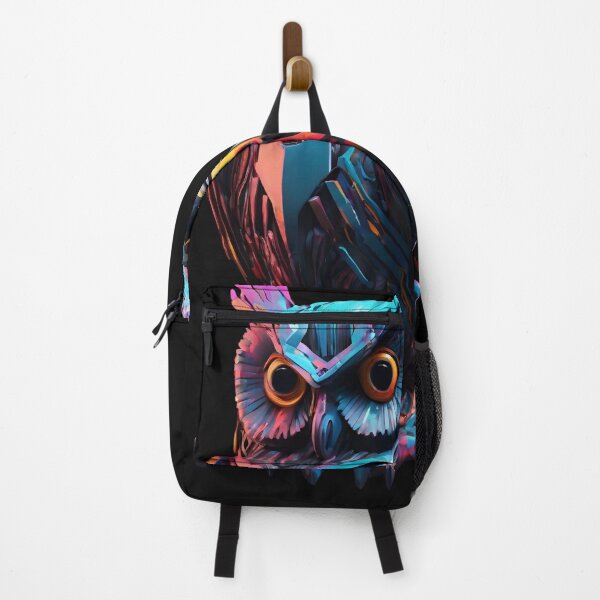 Item preview,  Owl Cyberpunk Beautiful Colours designed and sold by Aquillashop.