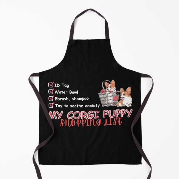Item preview, MY CORGI PUPPY SHOPPING LIST designed and sold by plentyvibes.
