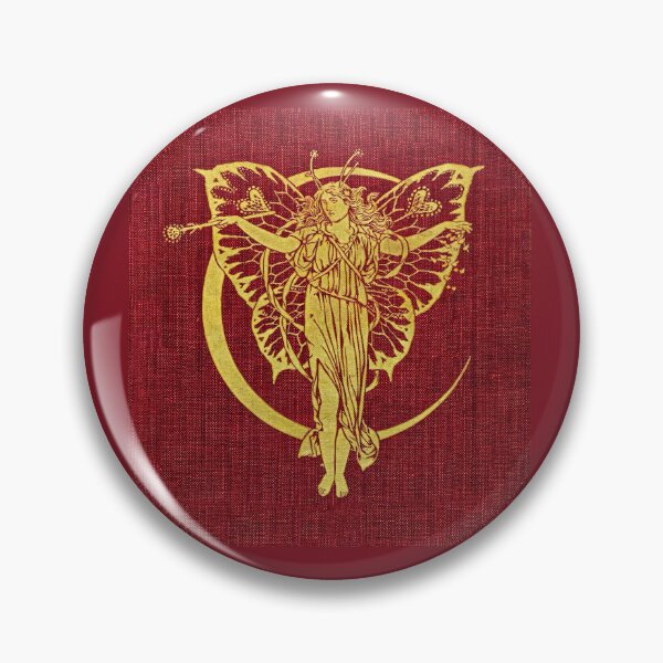 Item preview, Golden Fairy Queen - A fragment of a victorian book cover designed and sold by stevepaint.