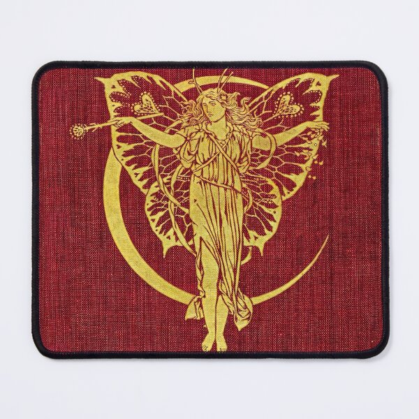 Item preview, Golden Fairy Queen - A fragment of a victorian book cover designed and sold by stevepaint.