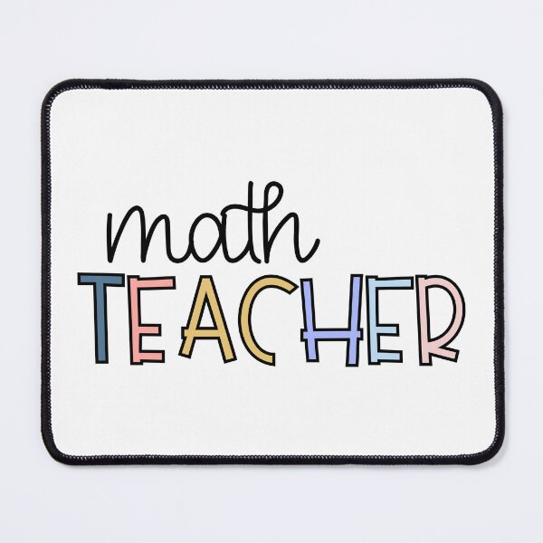 Item preview, Math Teacher - Neutral designed and sold by ScienceCorner.