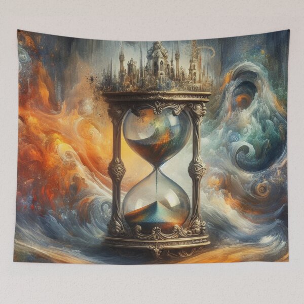 Item preview, Time and waves designed and sold by KalinsAtelier.