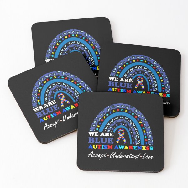 Item preview, Blue Autism Awareness Rainbow Gift designed and sold by WAB Garb.