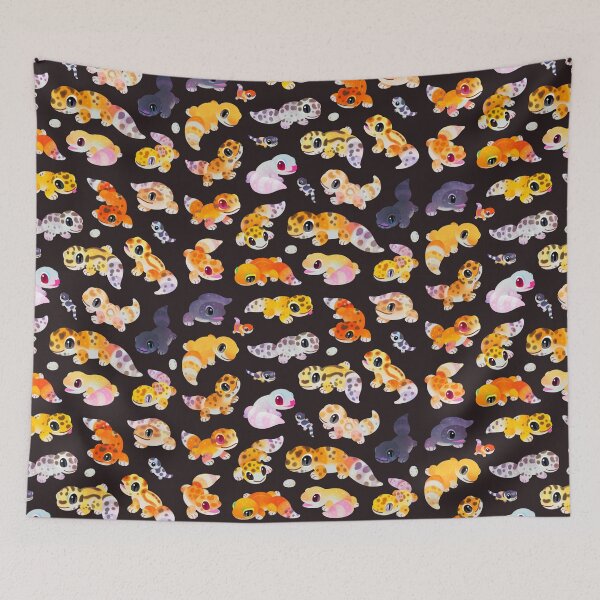 Item preview, Leopard gecko - dark designed and sold by pikaole.