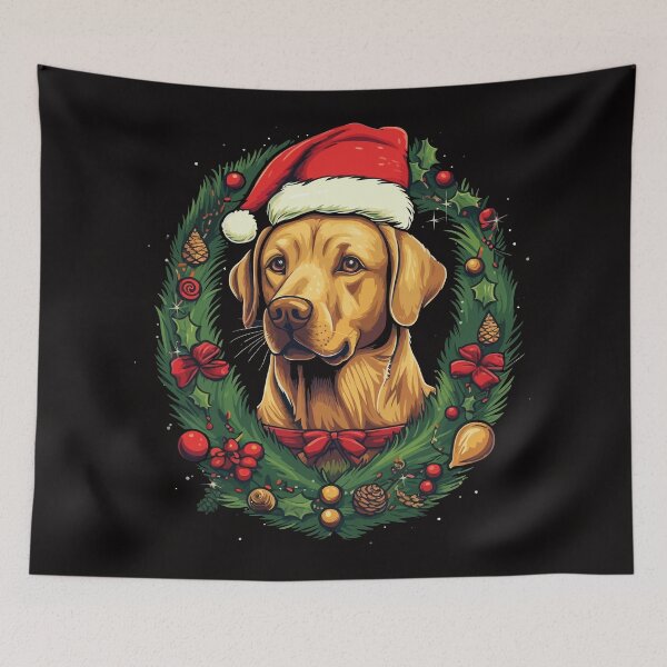 Item preview, Christmas Labrador Retriever designed and sold by creativellashop.