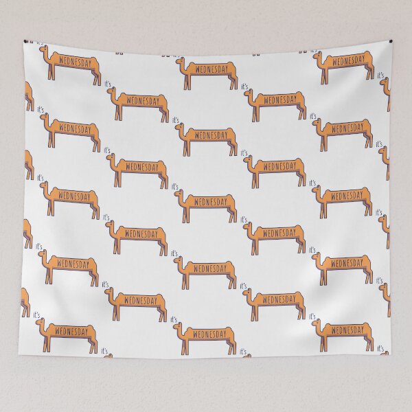 Item preview, Hump day Its wednesday funny camel designed and sold by BiggestStep.