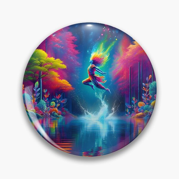 Item preview, Psychedelic Leap of Jack Frost designed and sold by Matt's Artificial Nature.