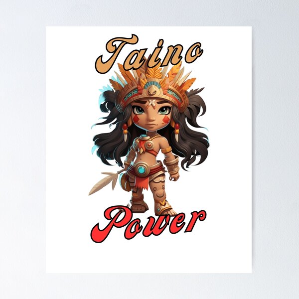 Item preview, Kawaii Taíno Power designed and sold by Jerseysrd.