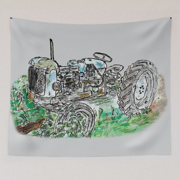 Item preview, Old tractor in need of a bit of love designed and sold by iancoppack.