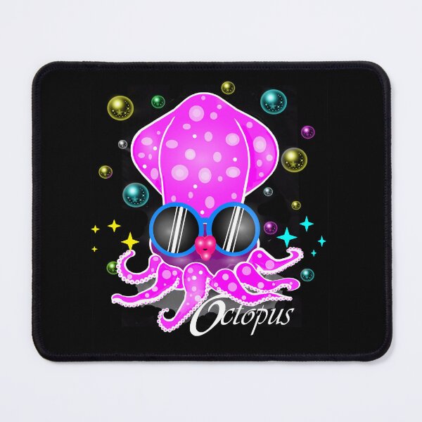 Item preview, Pink Octopus  designed and sold by Shirley cute art .