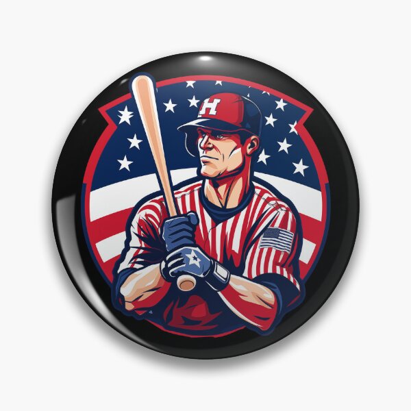 Item preview, USA American Baseball player Softball designed and sold by FrenchsTuck.