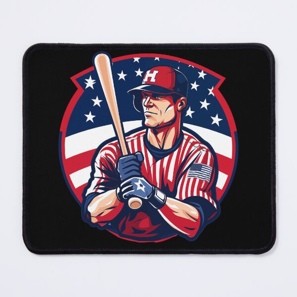 Item preview, USA American Baseball player Softball designed and sold by FrenchsTuck.