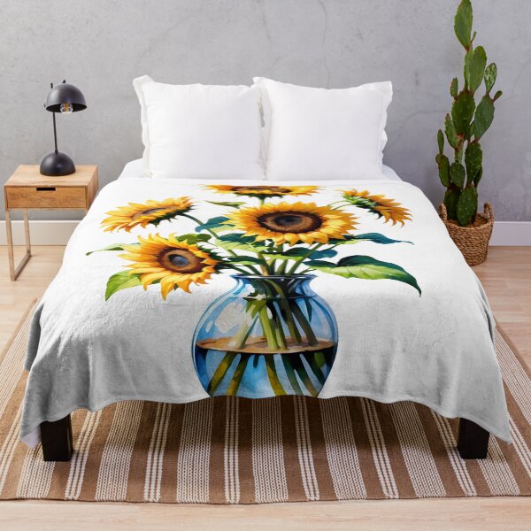 Item preview, Watercolor sunflowers. designed and sold by wplamkung.