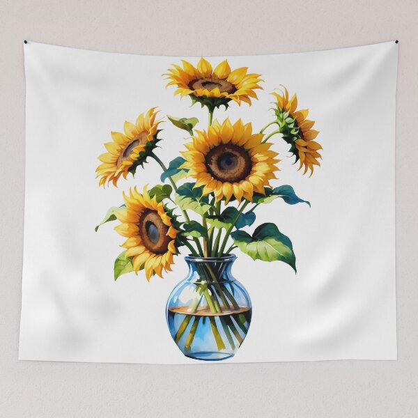 Item preview, Watercolor sunflowers. designed and sold by wplamkung.