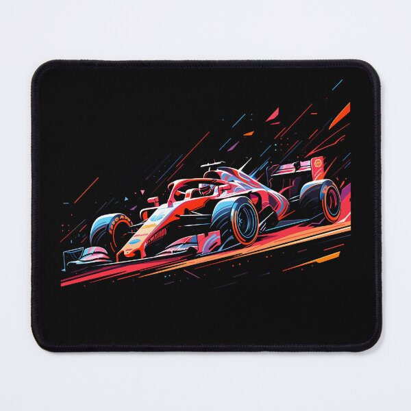 Item preview, Formula one Neon f1 car racing designed and sold by FrenchsTuck.