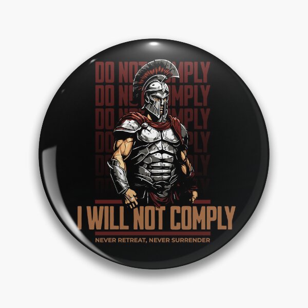 Item preview, I will not comply designed and sold by Aesthetic-Verse.