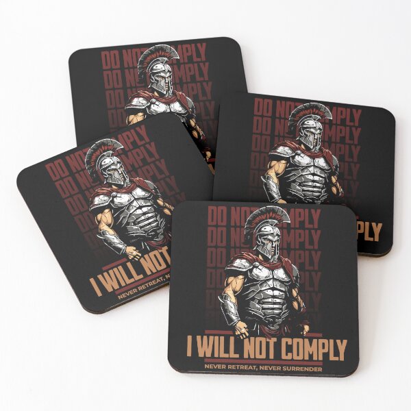 Item preview, I will not comply designed and sold by Aesthetic-Verse.