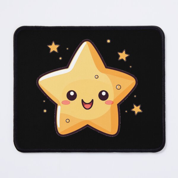 Item preview, Happy Gold Chibi Star designed and sold by KawaiiArtStyle.