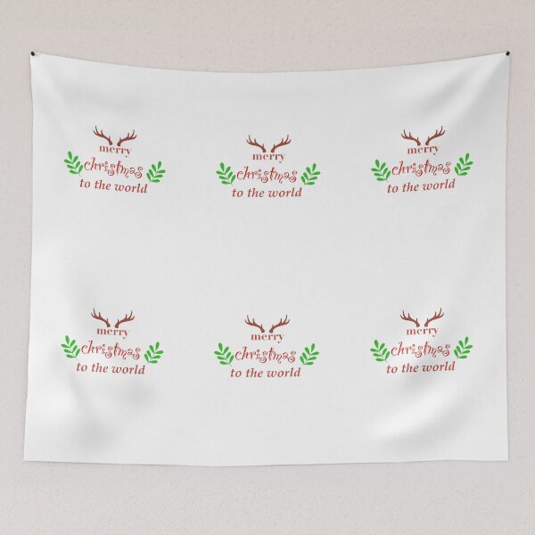 Item preview, Merry Christmas to the world designed and sold by MoroccanCreator.
