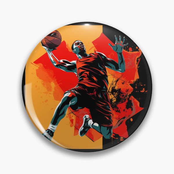 Item preview, Basketball player Dunking Basket designed and sold by FrenchsTuck.