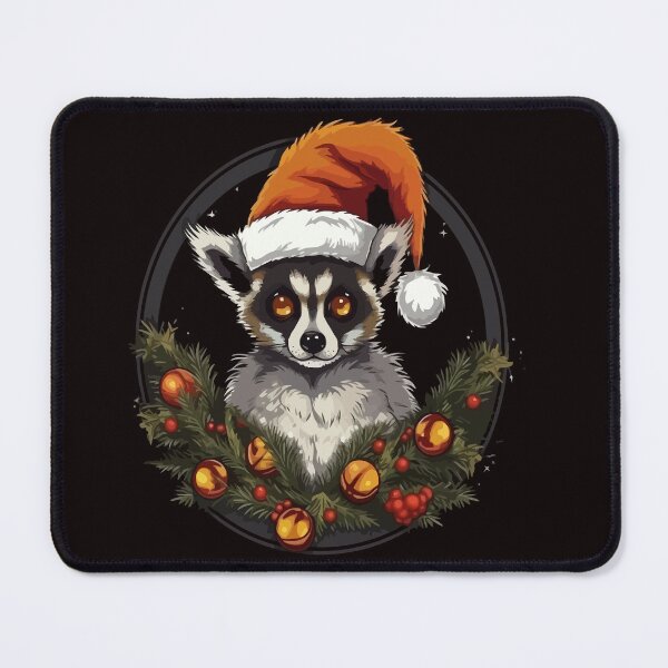 Item preview, Christmas Lemur designed and sold by creativellashop.