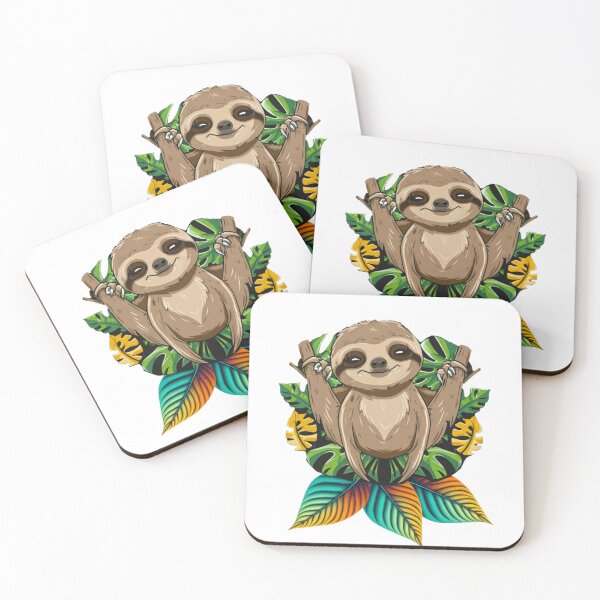 Item preview, sloth cute designed and sold by Sebaseseu.