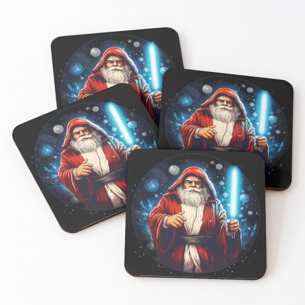 Item preview, jedi santa designed and sold by DoodleBurger.