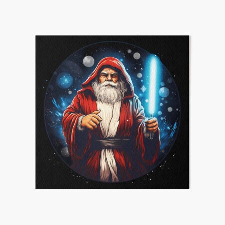 Item preview, jedi santa designed and sold by DoodleBurger.