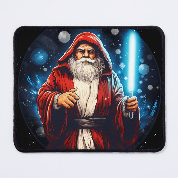 Item preview, jedi santa designed and sold by DoodleBurger.