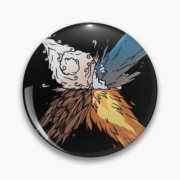 Item preview, The Elemental X - Earth, Wind, Fire, Water designed and sold by FurtherShoreDesigns.
