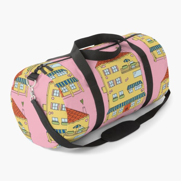 Item preview, Yellow Vintage European Architectural House  designed and sold by carroteraser.