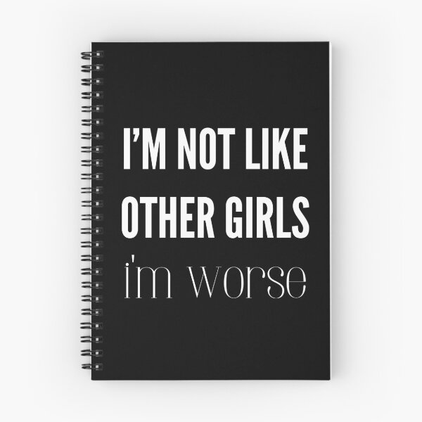 Item preview, No soy como otras chicas, soy peor designed and sold by NNisu.