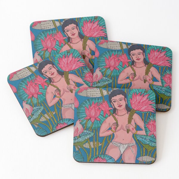 Item preview, The Lotus pond  designed and sold by Kiruthikaarts.