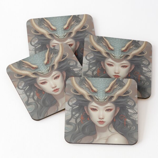Item preview, Ryūjin's Power Unleashed Into a Woman: Japanese Dragon Art for Your Collection designed and sold by Fafa ND.