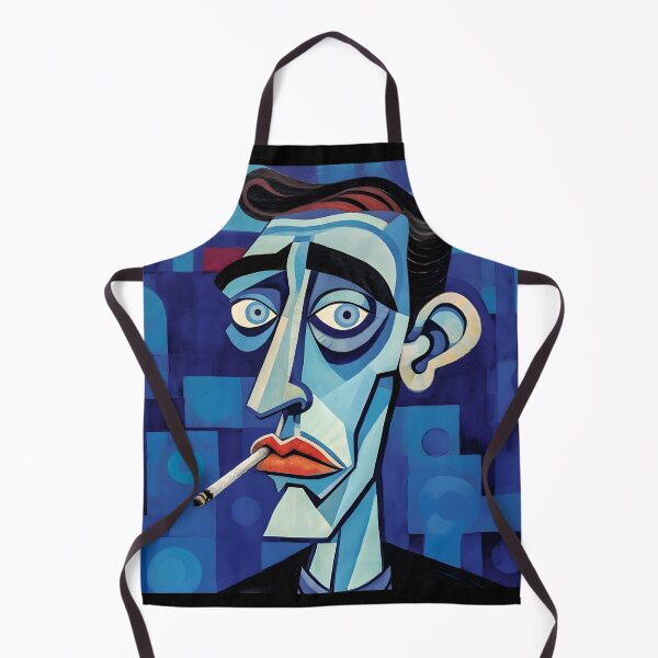 Item preview, Indigo Smoke and Mirrors - A Surrealist Psychedelic Exploration of Cigar Culture designed and sold by OlfactoART Studio.