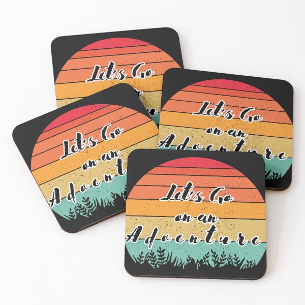 Item preview, Retro Sun Distressed- Let's Go on an Adventure designed and sold by DarlingsTees.