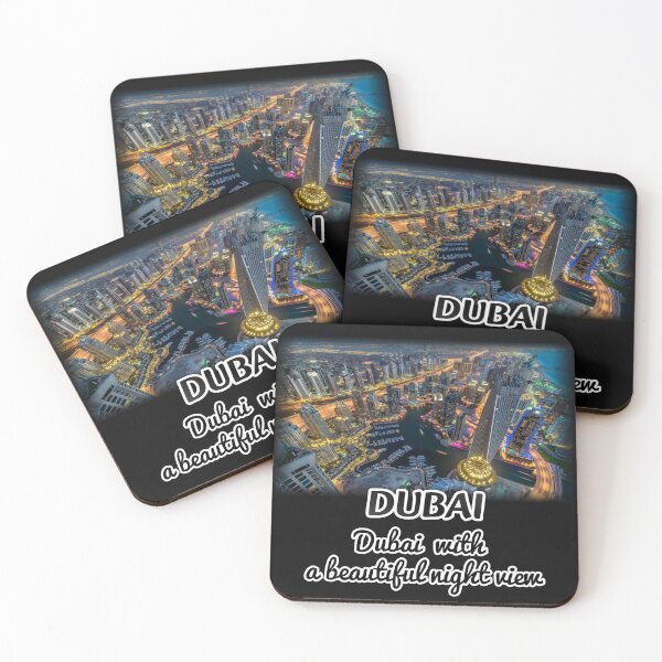 Item preview, DUBAI,Dubai  with  a beautiful night view designed and sold by zzzozzo.