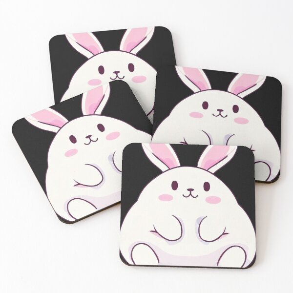 Item preview, Cute White Rabbit, Fat Hare designed and sold by Cr320.