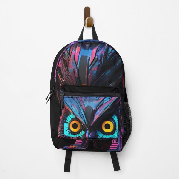 Item preview, Owl Beautiful Colors and Cyberpunk Atmosphere designed and sold by Aquillashop.